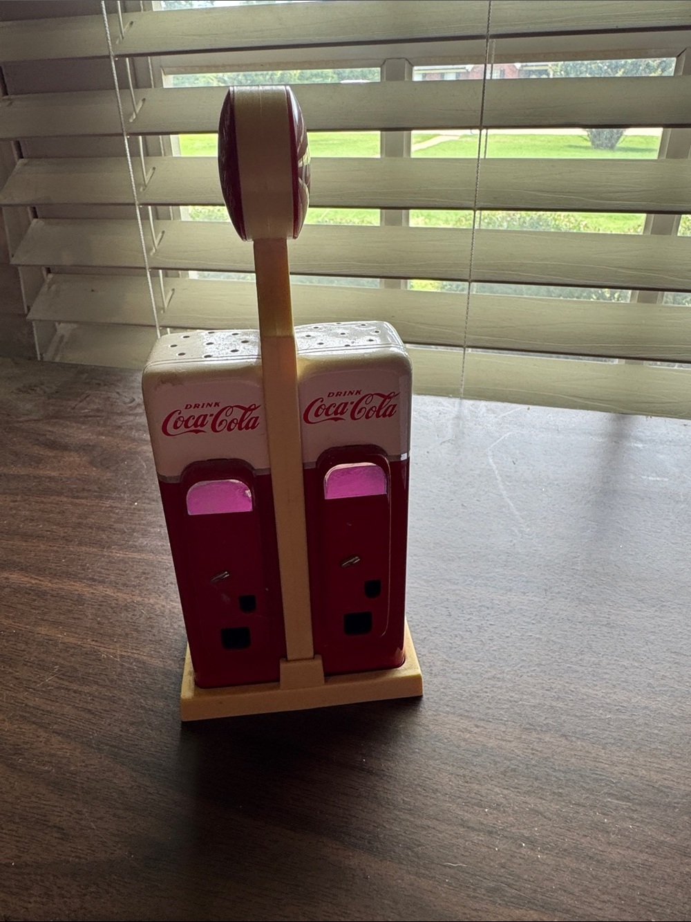 Vintage Coca Cola Salt and Pepper Shakers